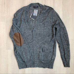 ZARA Man Mohair Button Front Cardigan NWT